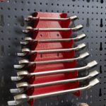 Tablero de herramientas - Estante de pared de aluminio - 3 piezas
