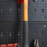 Tablero de herramientas - Estante de pared de aluminio - 3 piezas