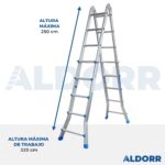 4x5 ALDORR Home - Multi-escalera 4,50 m