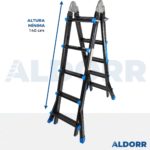 4x5 ALDORR Professional - Multiladder 4,50 m