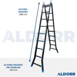 4x5 ALDORR Professional - Multi-escalera 4,50 m
