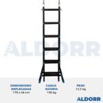 4x6 ALDORR Professional - Multi-escalera 5,15 m