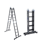 4x5 ALDORR Professional - Escalera plegable con plataforma - 5,7 Meter